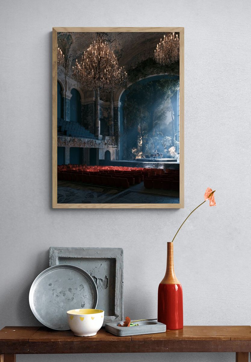 Enchanted Opera House Interior Print. — room view 3