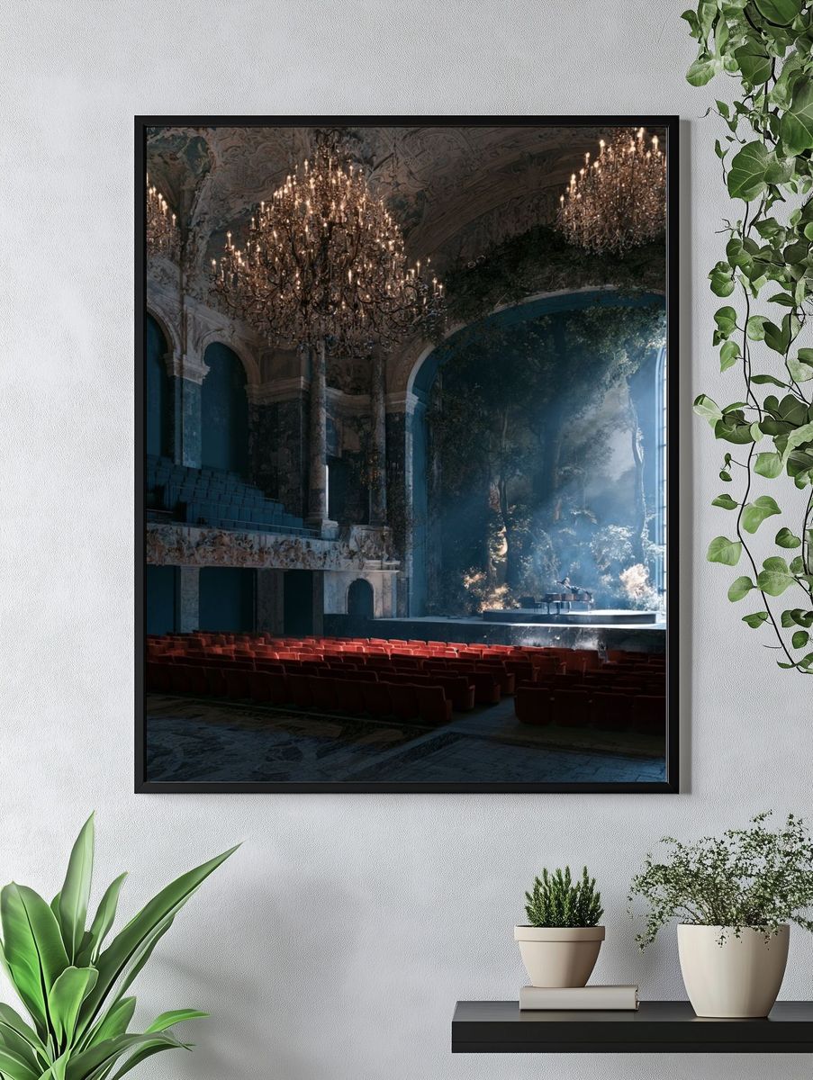Enchanted Opera House Interior Print. — room view 4