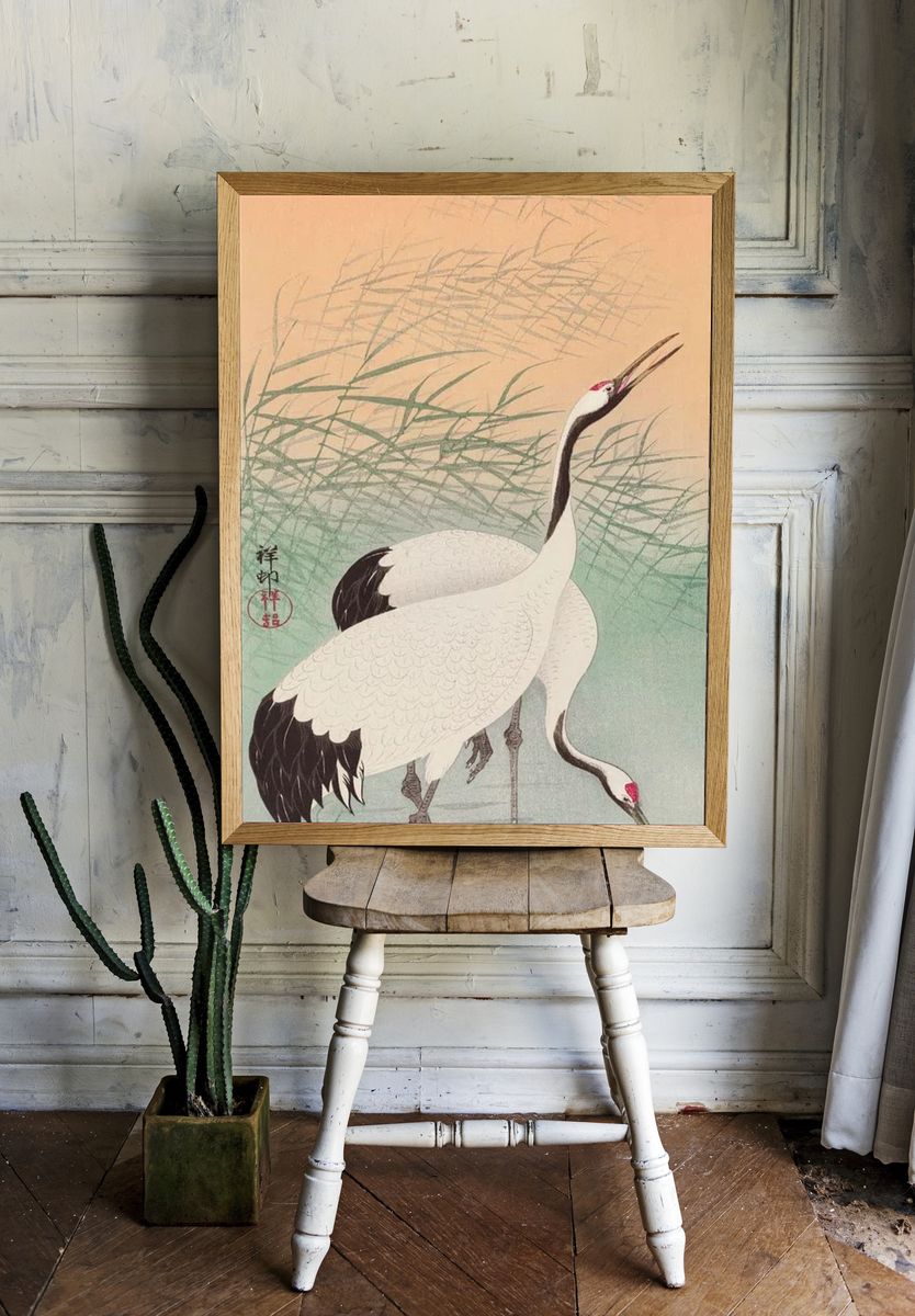 Two cranes (1925 - 1936) room preview