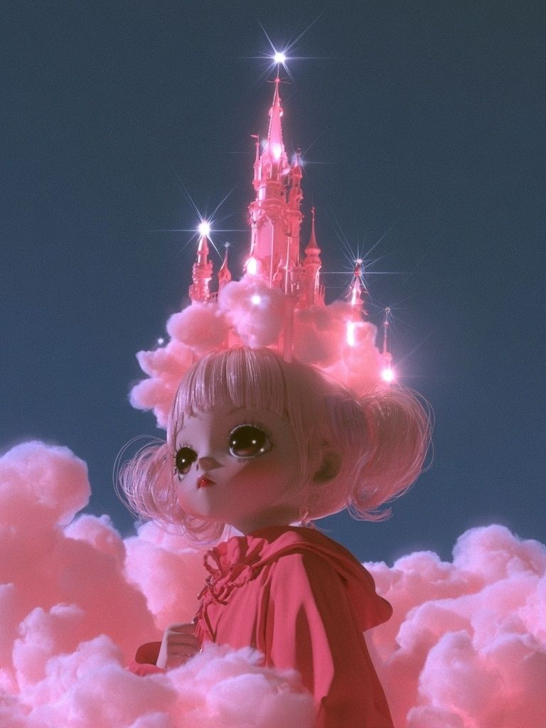 Dreamy Castle Doll Poster. poster detail