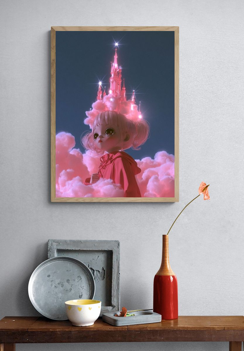 Dreamy Castle Doll Poster. — room view 3