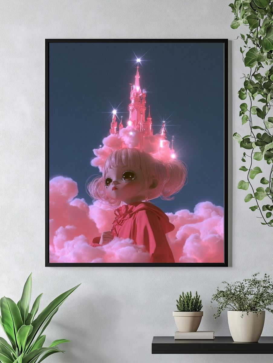 Dreamy Castle Doll Poster. — room view 4