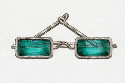 Spectacles Green Lenses (c. 1936). poster print