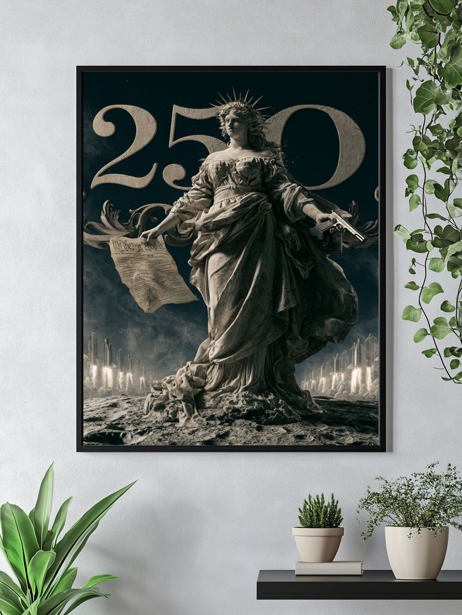 Liberty 250 Sci-Fi Poster. — room view 4