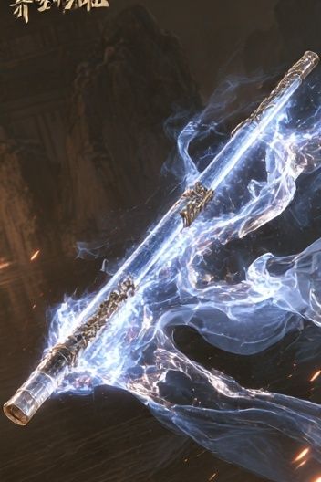 Mystic Sword Digital Art Poster. poster detail
