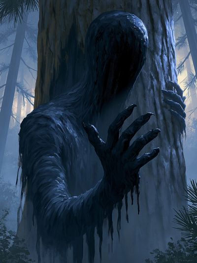 Forest Wraith Digital Art Poster.