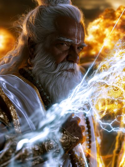 Mystic Elder Portrait Print.