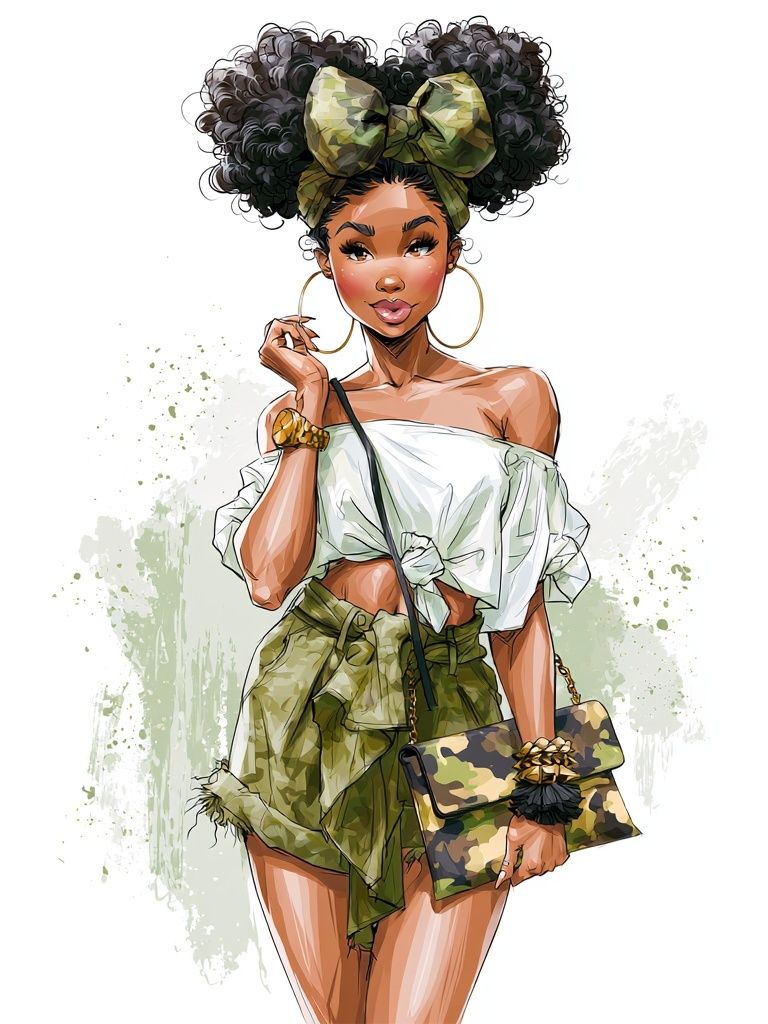 Fashion Illustration Poster. poster detail