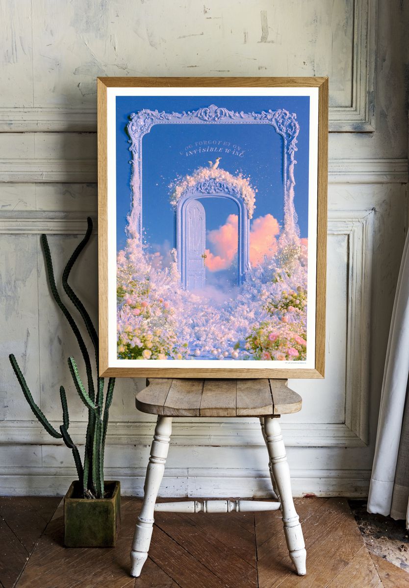 Invisible Wing Dreamscape Poster. room preview