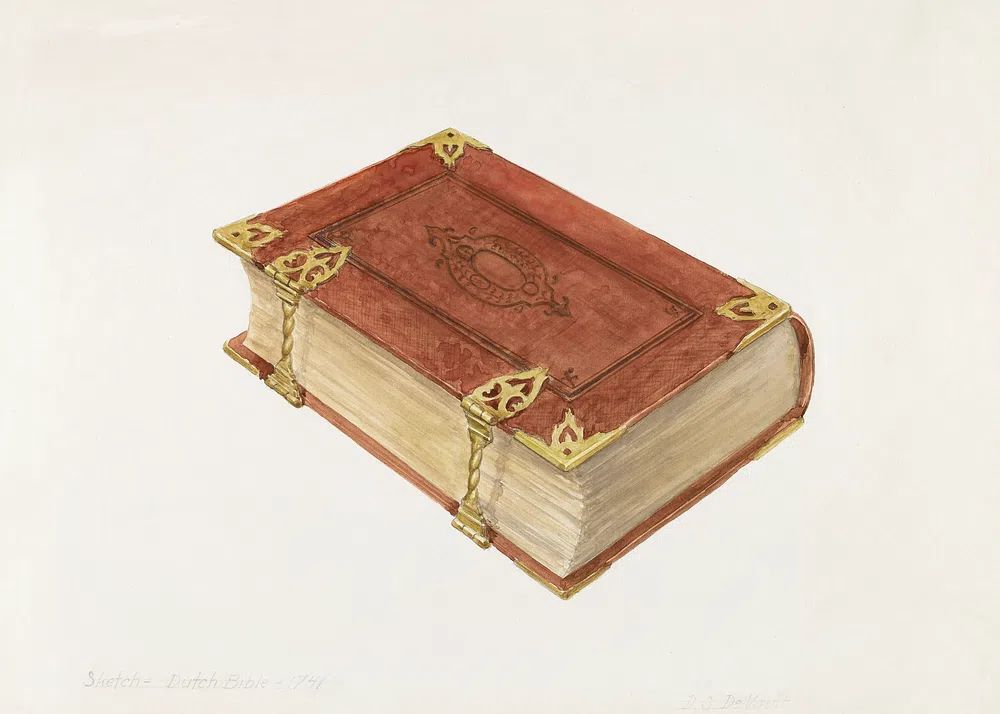 Dutch Bible (1935–1942) David S. poster detail
