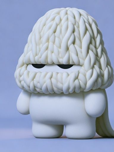 Cloud Creature Illustration Poster. poster detail