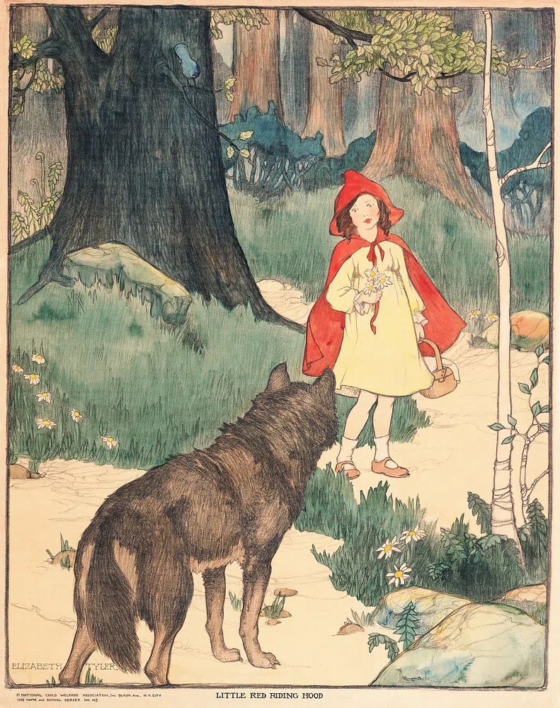 Little Red Riding Hood (1919). poster detail