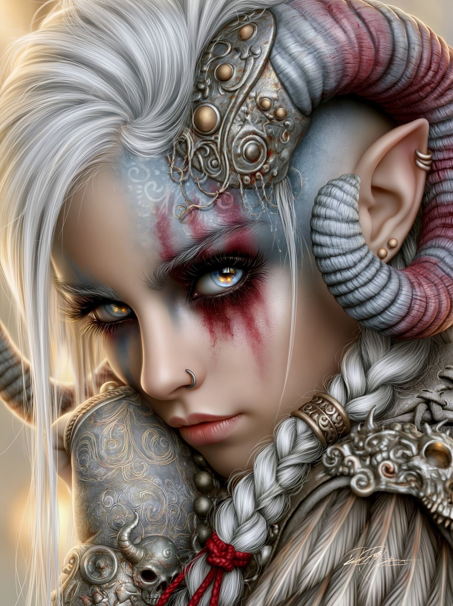 Fantastical Crab Creature Illustration Poster. poster detail