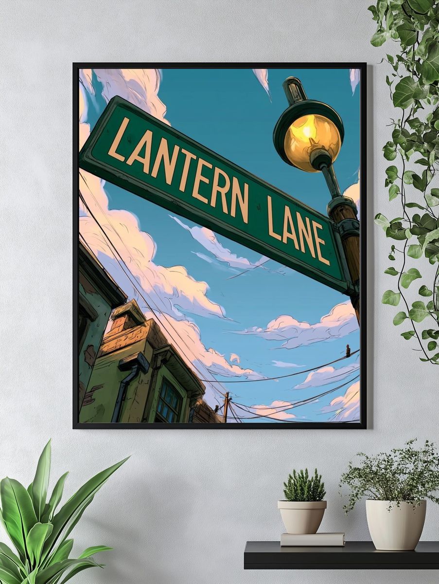 Plague Doctor Raven Illustration Poster. — room view 4