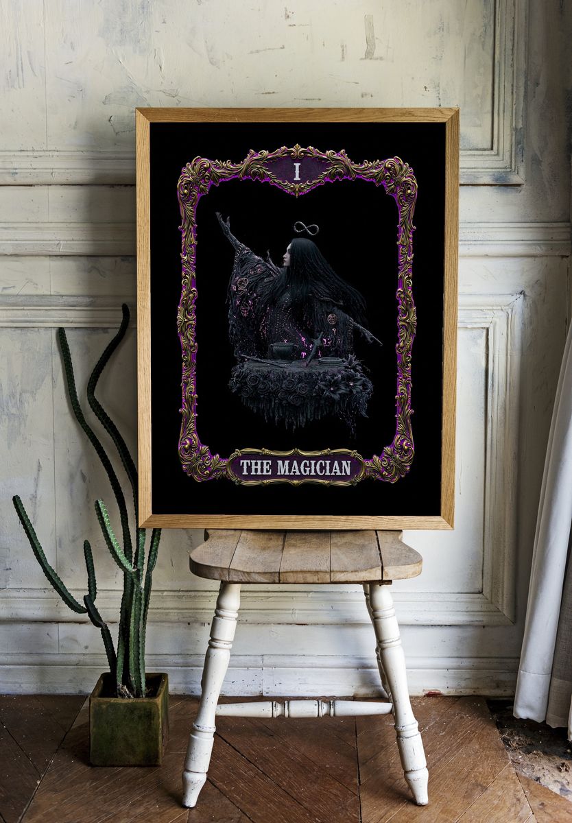The Magician Tarot Poster. — room view 1