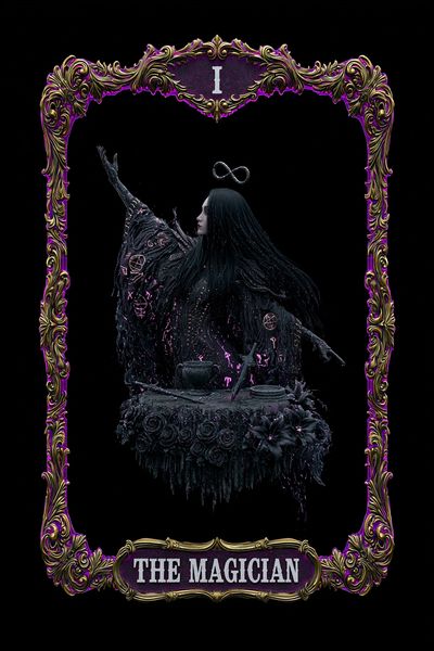 The Magician Tarot Poster.