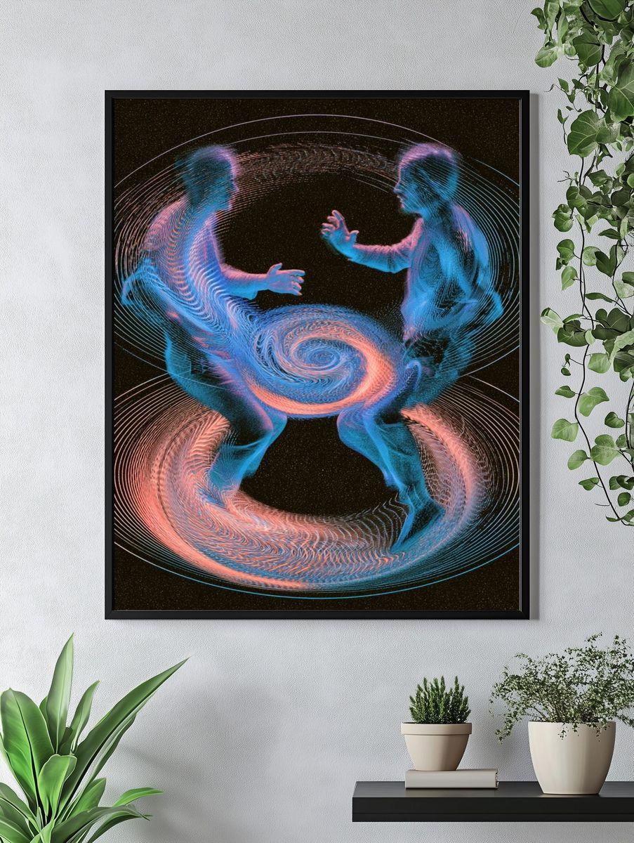 Cosmic Duality Abstract Poster. — room view 4