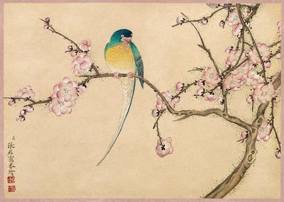 Bird Plum Blossoms (18th Century). poster