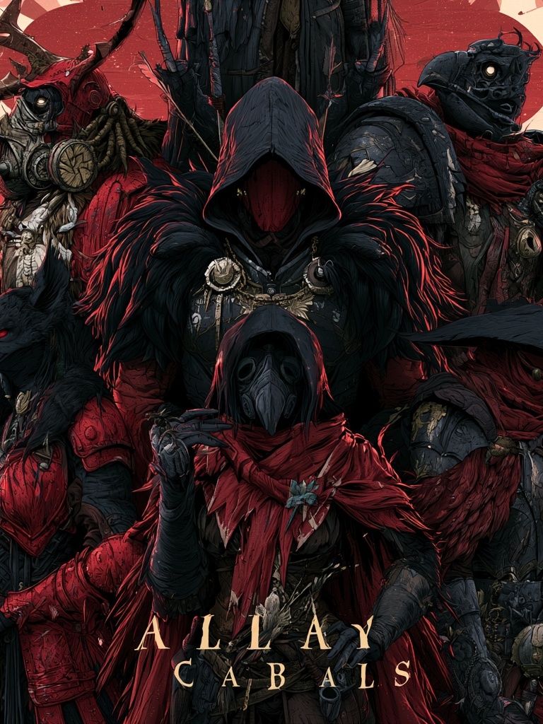 Allay Cabals Dark Fantasy Poster. poster detail