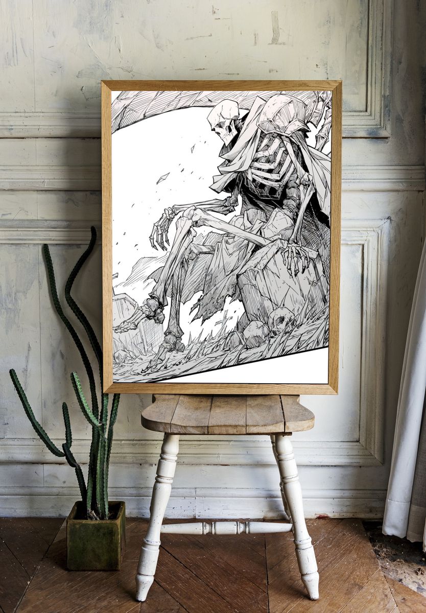 Wasteland Scout Car Illustration Poster. room preview