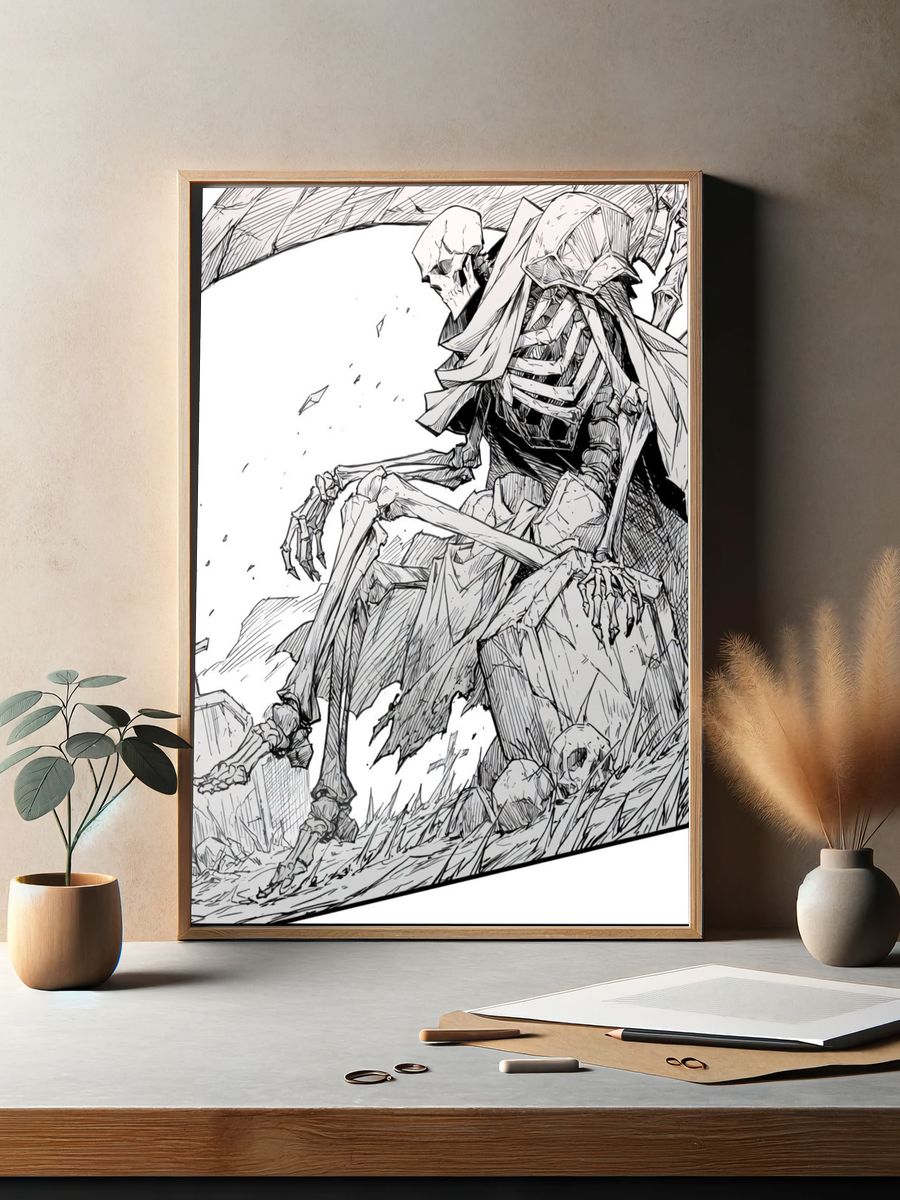 Wasteland Scout Car Illustration Poster. — room view 2