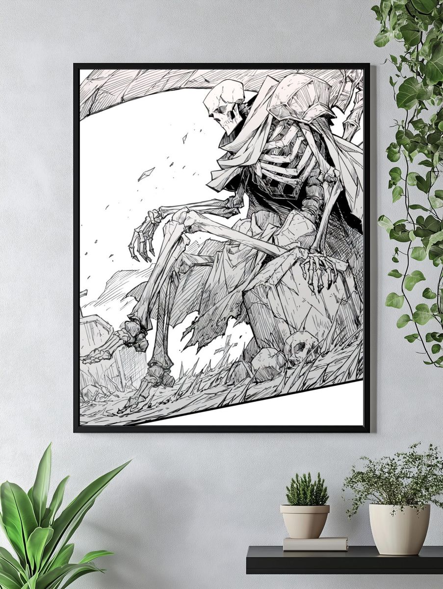 Wasteland Scout Car Illustration Poster. — room view 4