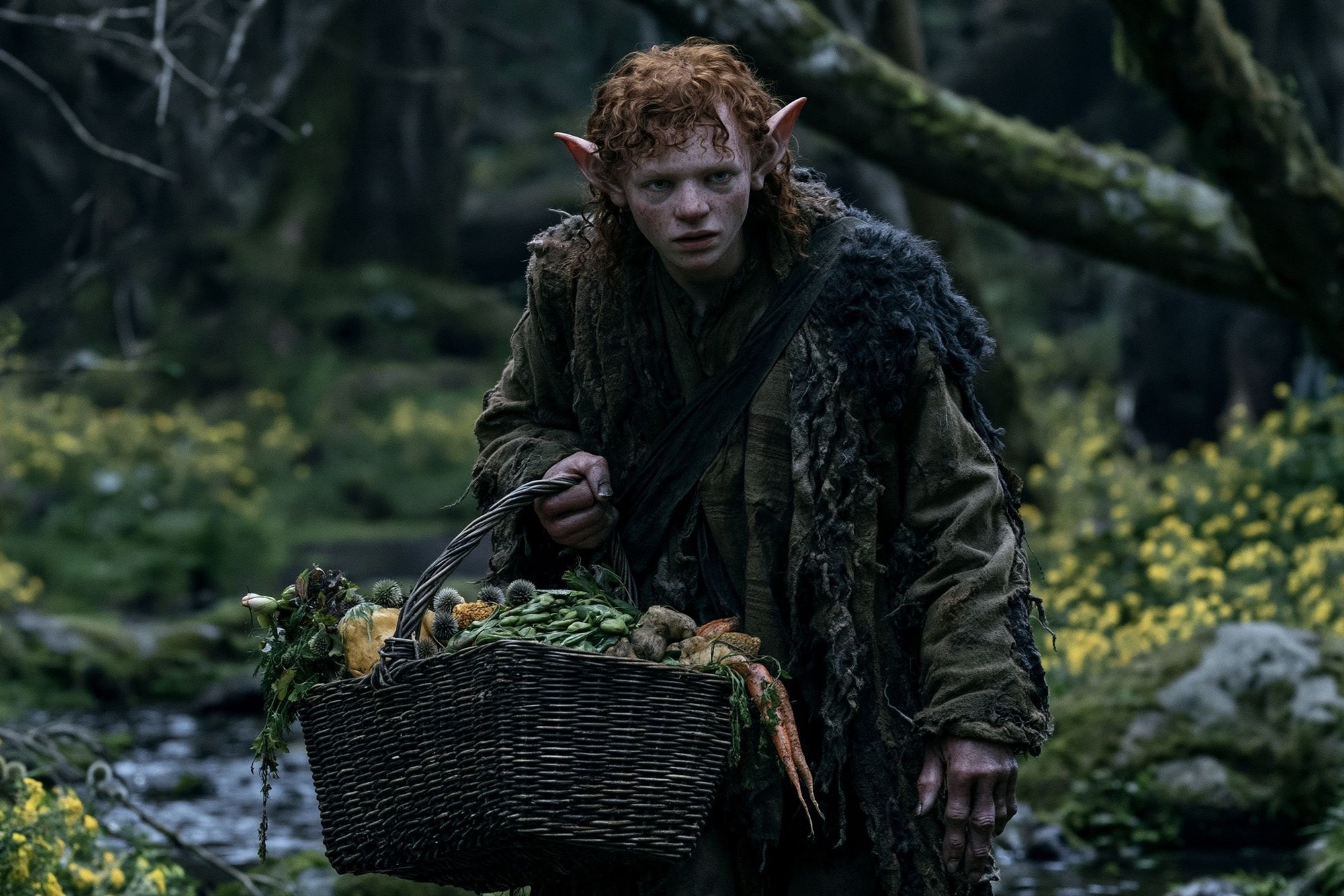 Forest Goblin Fantasy Print. poster — illustration art