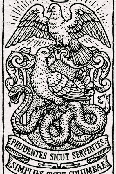 Prudentes Sicut Serpentes Print. poster