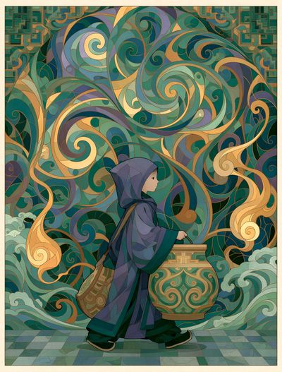 Dragon at Sunset Fantasy Print. poster