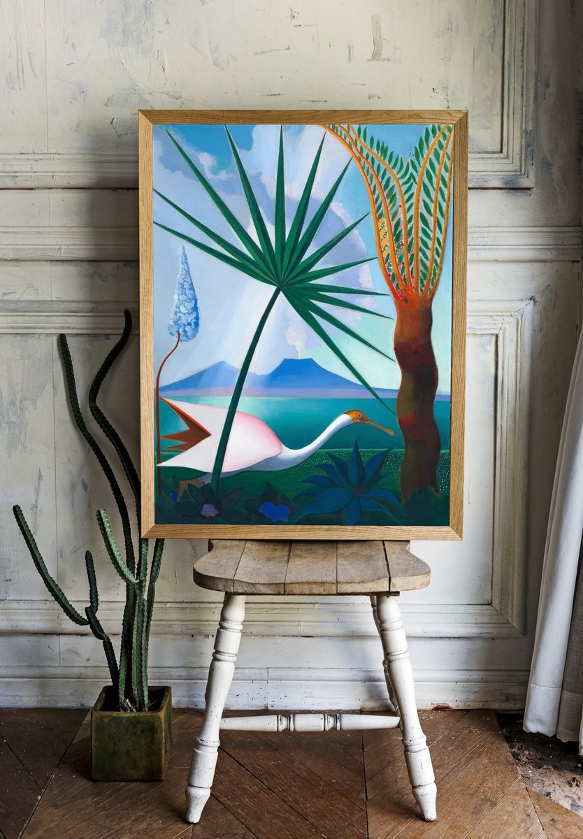 Neapolitan Song (1929) oil painting. room preview