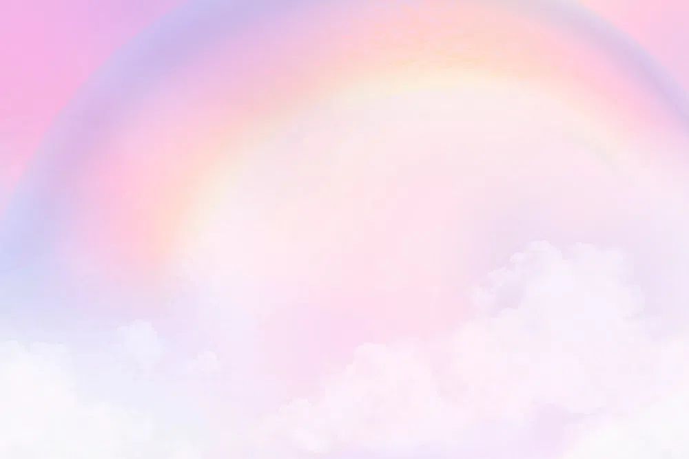 Pastel background aesthetic pink gradient. poster detail