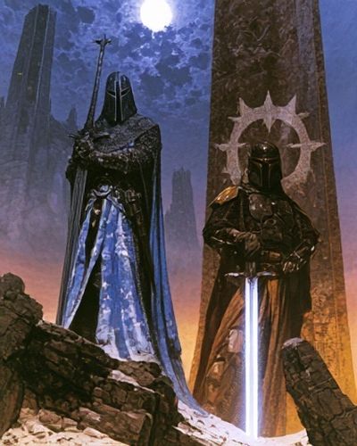 Dark Fantasy Guardians Poster.