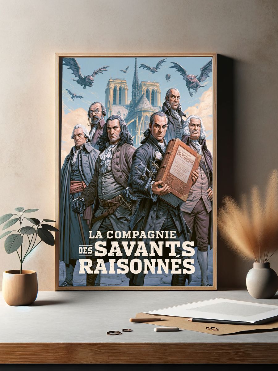 La Compagnie des Savants Raisonnés Print. — room view 2
