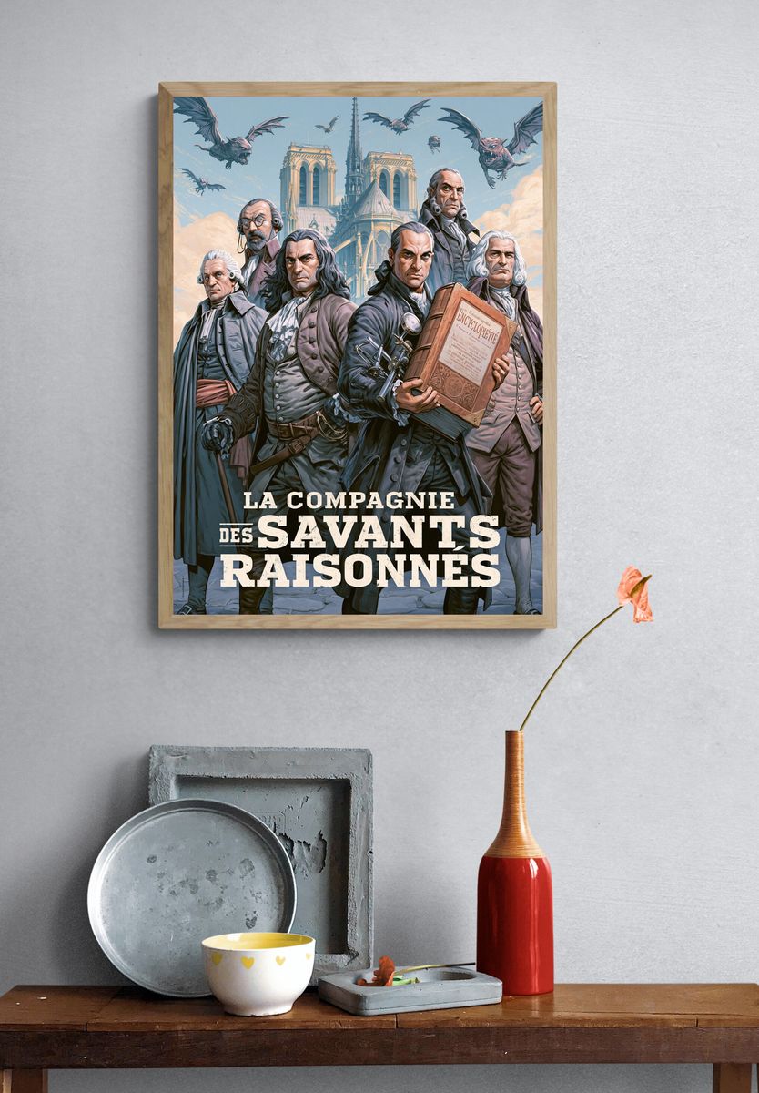 La Compagnie des Savants Raisonnés Print. — room view 3