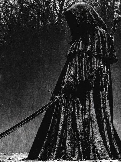 Grim Reaper Gothic Print. poster