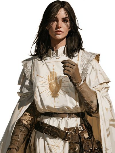 Medieval Warrior Portrait Print.
