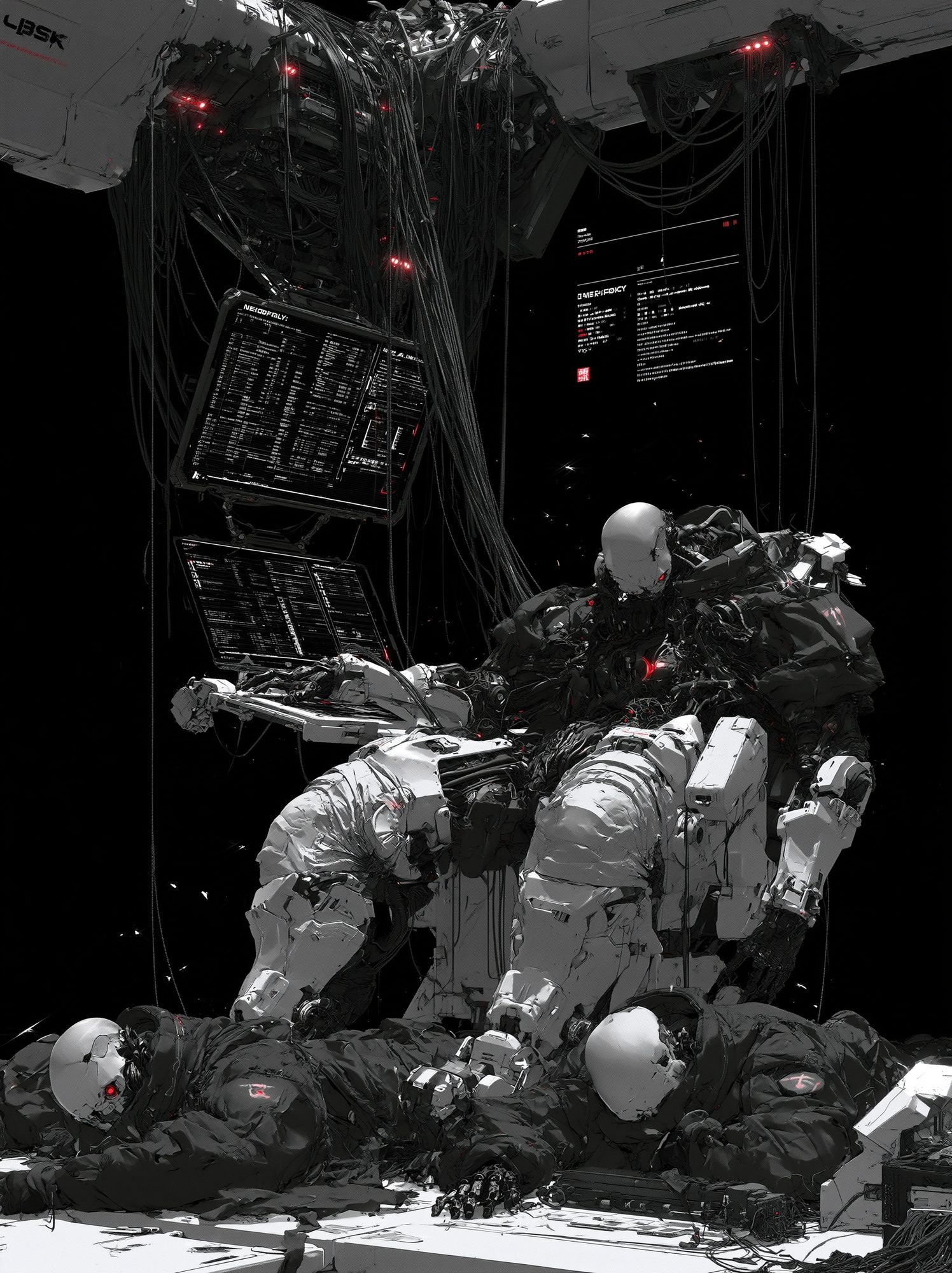 Cybernetic Android — Sci-Fi Print. poster detail