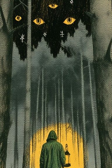 Mystic Forest Watcher Poster. poster detail