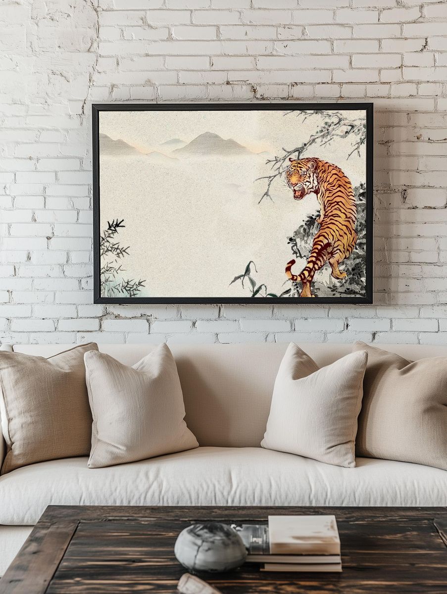 Celestial Portal Fantasy Print. — room view 1