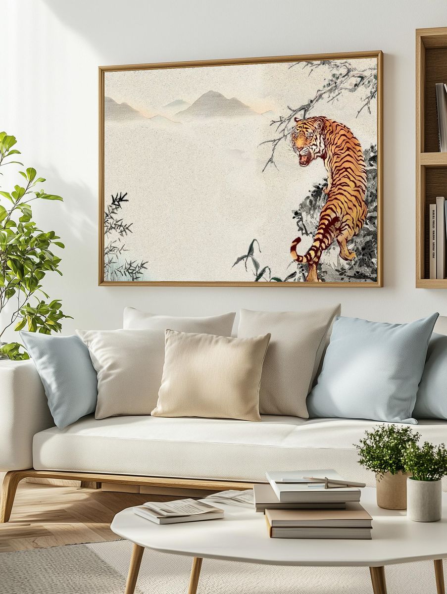 Celestial Portal Fantasy Print. — room view 2