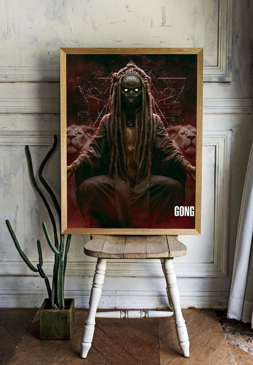 Gong U Dark Fantasy Poster. room preview
