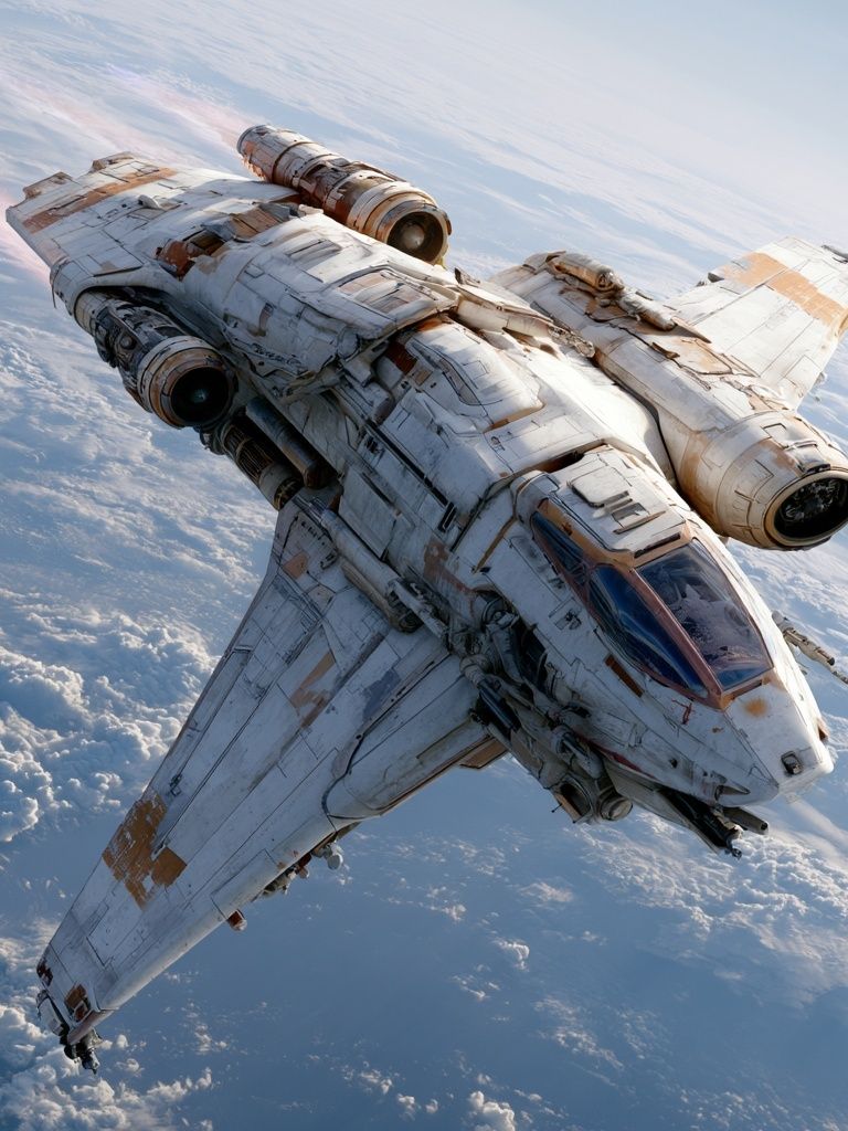 Retro Space Shuttle Poster. poster — illustration art