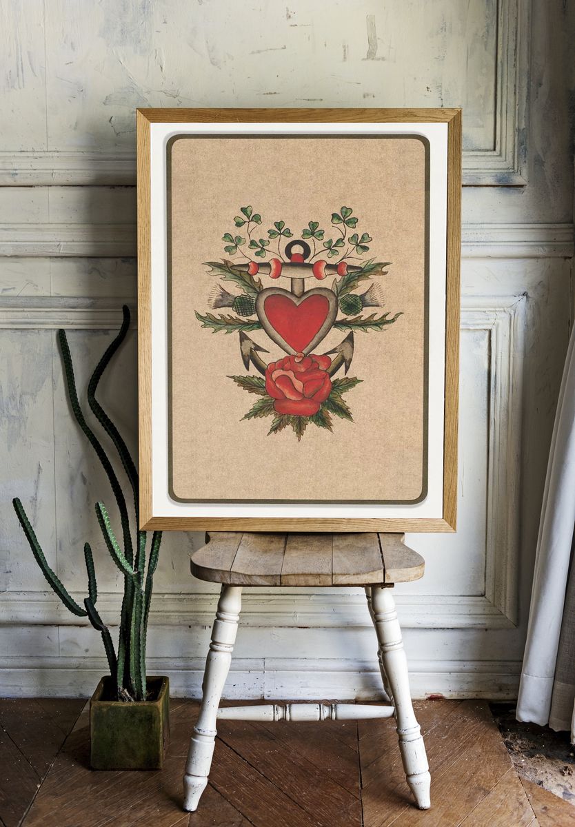 Tattoo Design Anchor Drawings Ephemera. room preview
