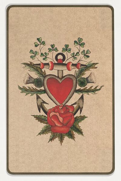 Tattoo Design Anchor Drawings Ephemera.