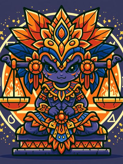 Mystic Balance Guardian Poster.