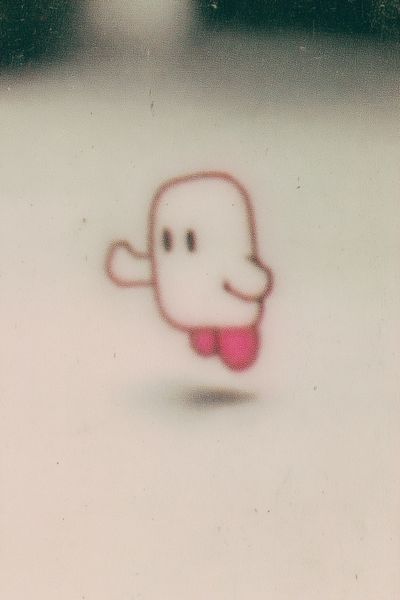 Ghost Character Illustration Poster.