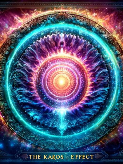 The Karos Effect Cosmic Abstract Poster. poster