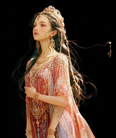 Regal Fantasy Portrait Poster.
