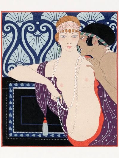 Les Trois Beautes de Mnasidika. poster print