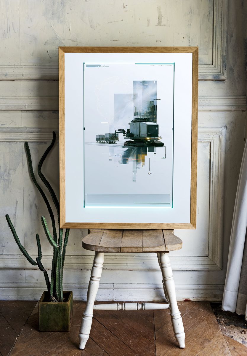 Arctic Snowcat Expedition Poster. — room view 1